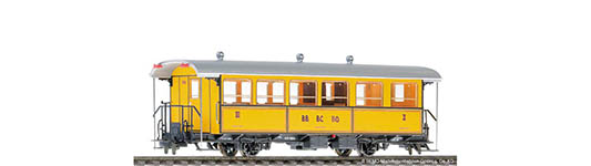 074-3233160 - H0m - Personenwagen BC 110 (Il Mesolcines) historischer Zweiachser, RhB, Ep. V - VI